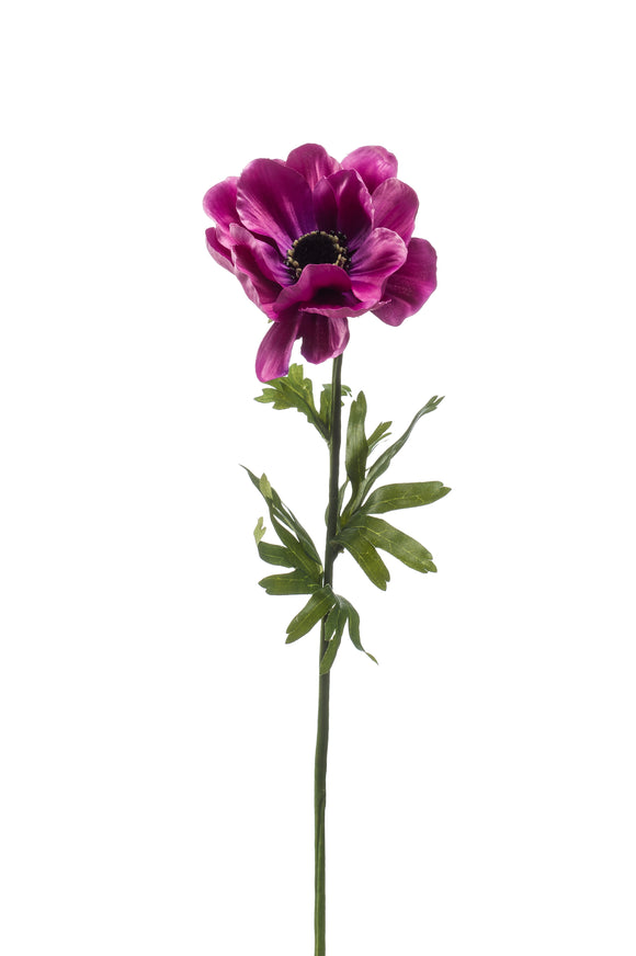 Anémona artificial - 1 tallo - Morado