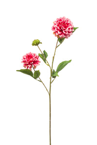 Dahlie mini künstlich - 1 Stiel - Rosa