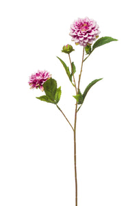 Dalia mini artificial - 1 tallo - violeta