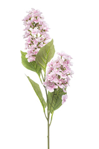 Hortensia artificial Peegee - 1 tallo - Rosa claro