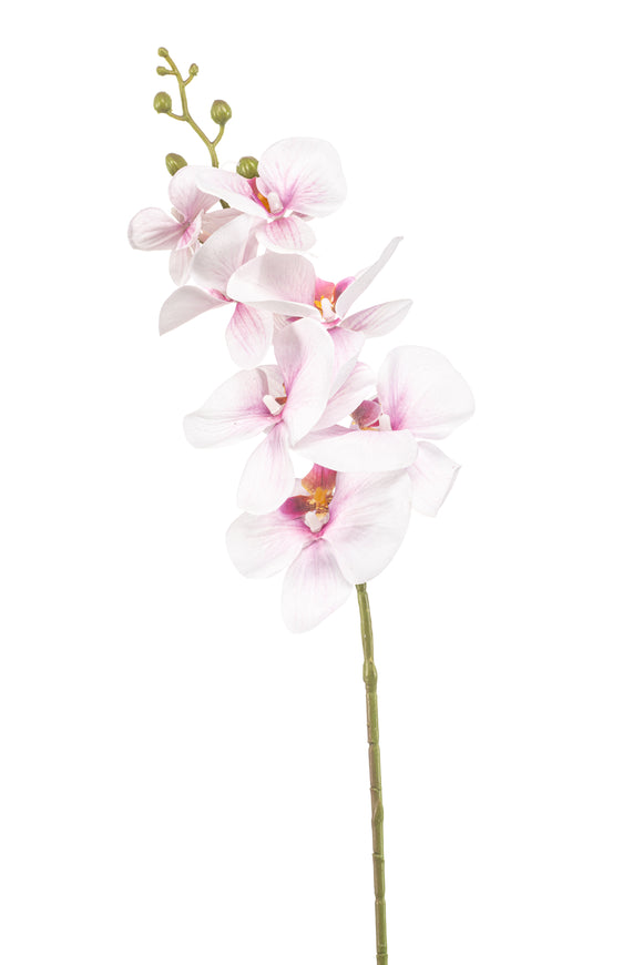Orquídea artificial - 1 tallo - rosa