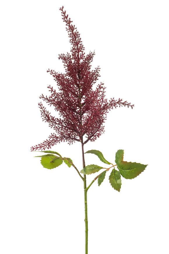 Astilbe artificial - 1 tallo - Burdeos