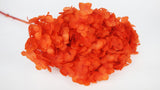 Preserved hydrangea Anna - 1 head - Orange